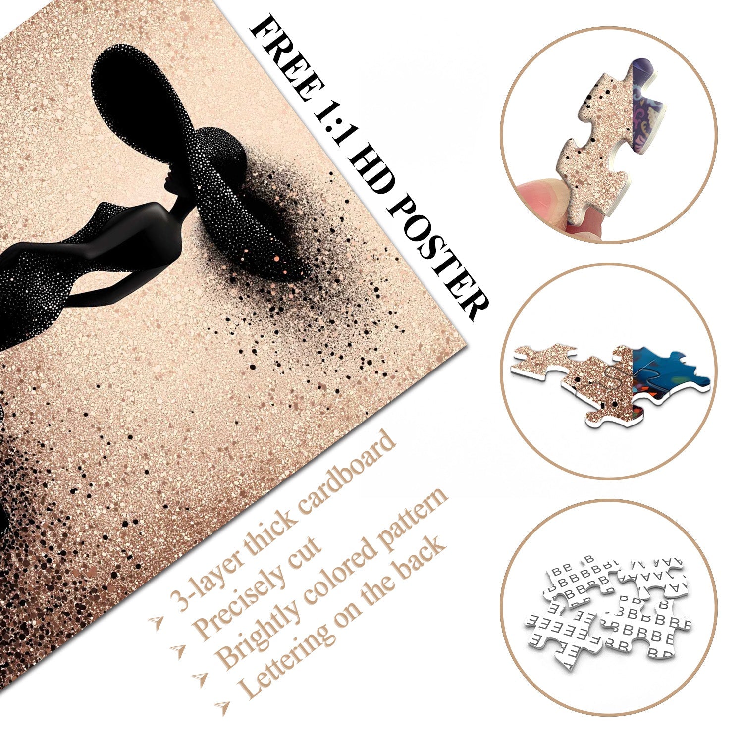 Brilliant Elegant Jigsaw Puzzle 1000 Pieces