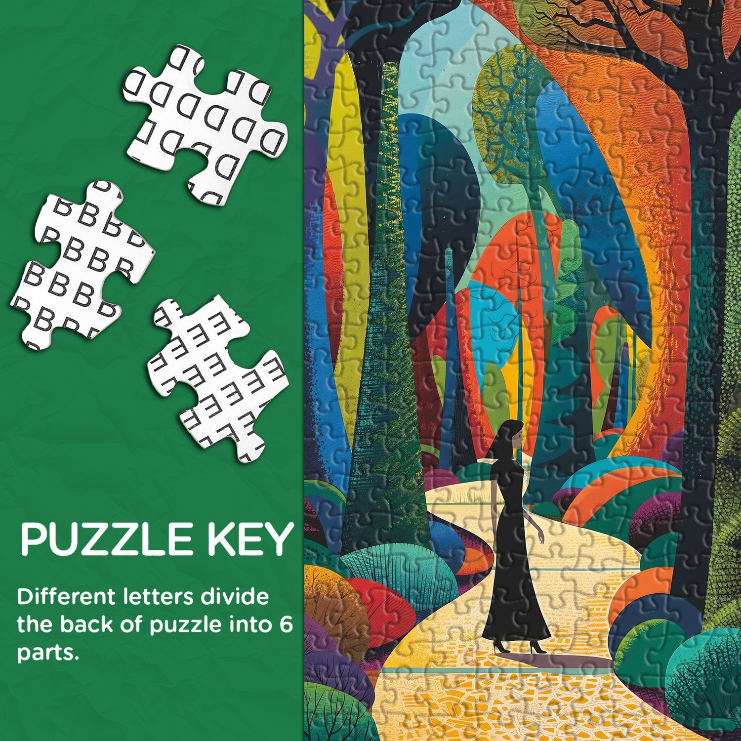 Silent Woods Jigsaw Puzzle 1000 Pieces