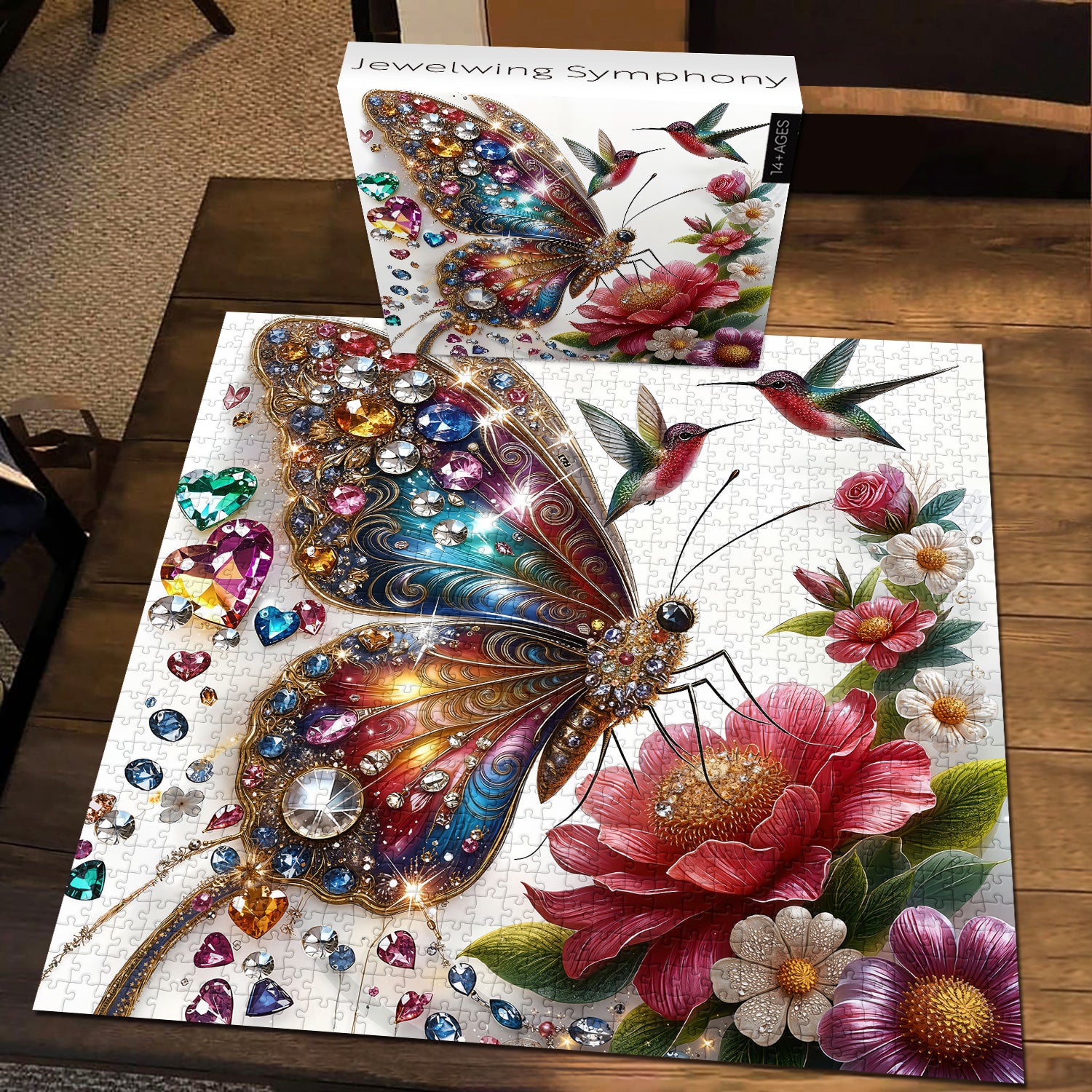Jewelwing Symphony Jigsaw Puzzle 1000 Pieces