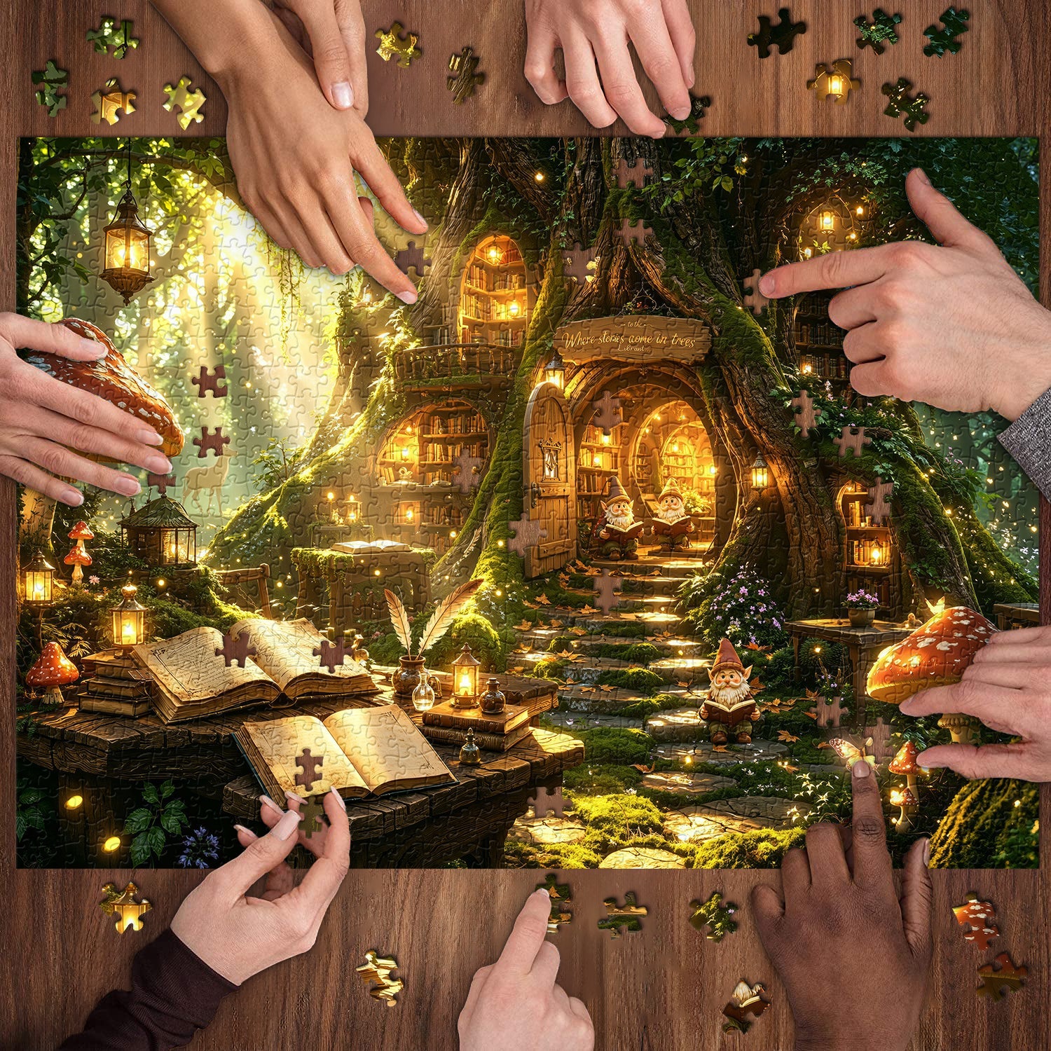 Where Stories Grow Jigsaw Puzzle 1000 Pieces
