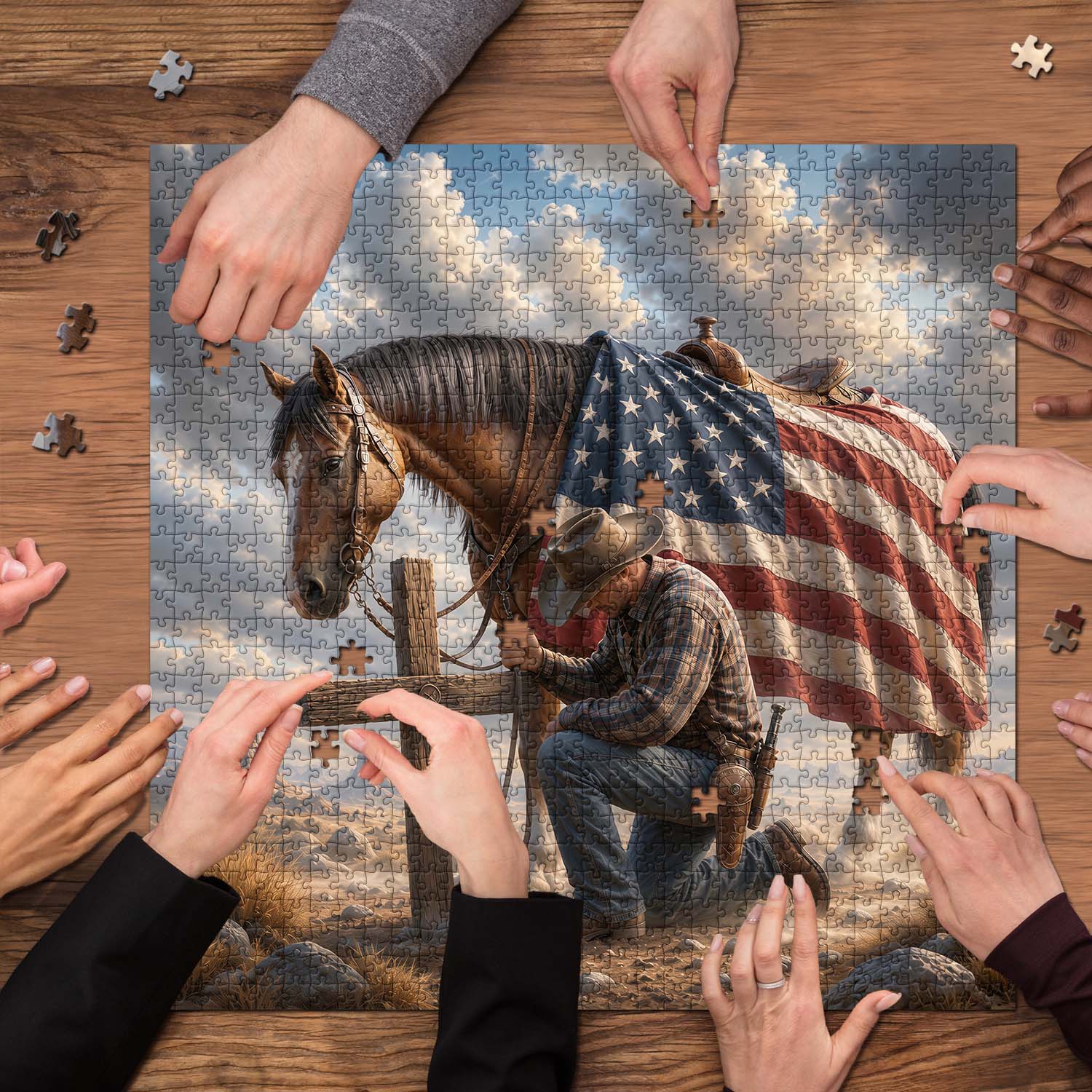 Western Faith  Jigsaw Puzzle 1000 Piece
