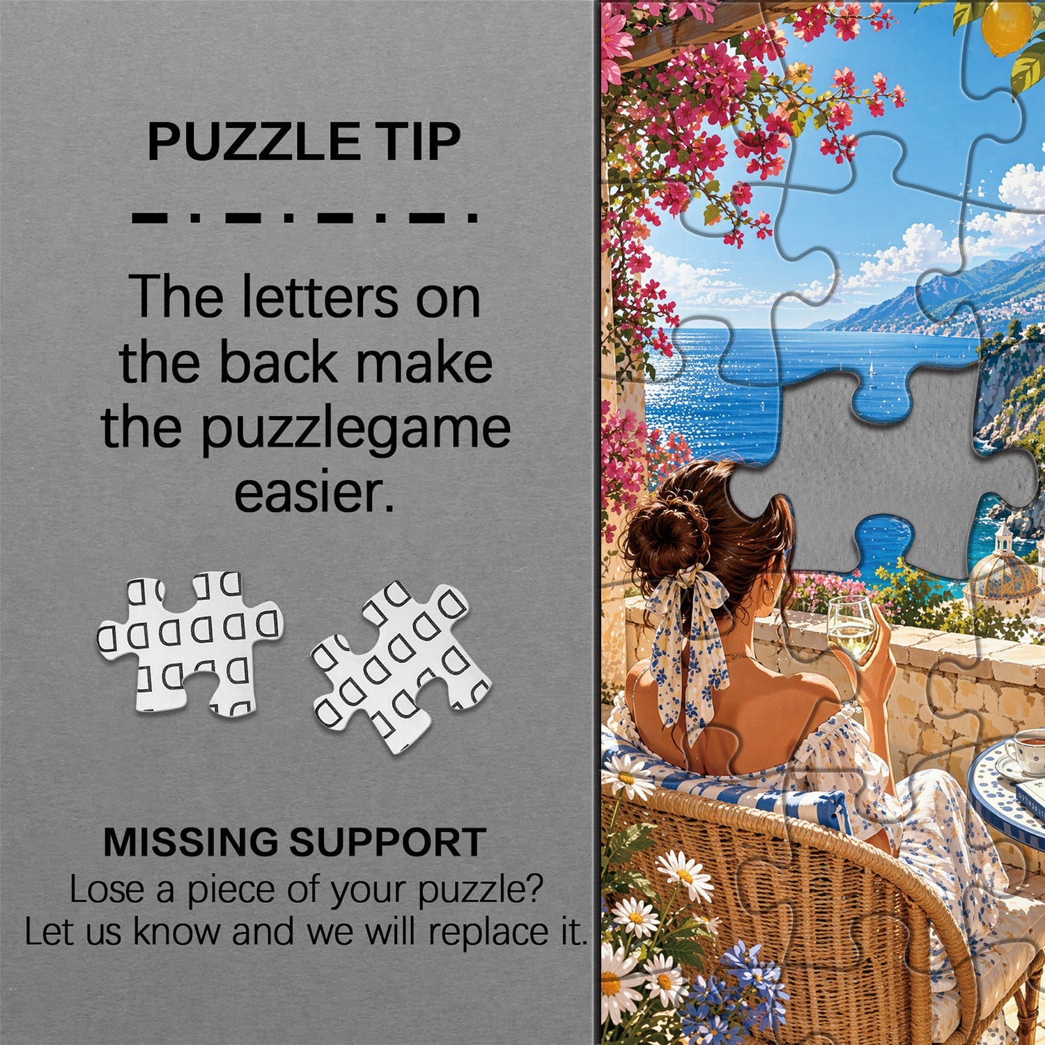Amalfi Dream Jigsaw Puzzle 1000 Pieces