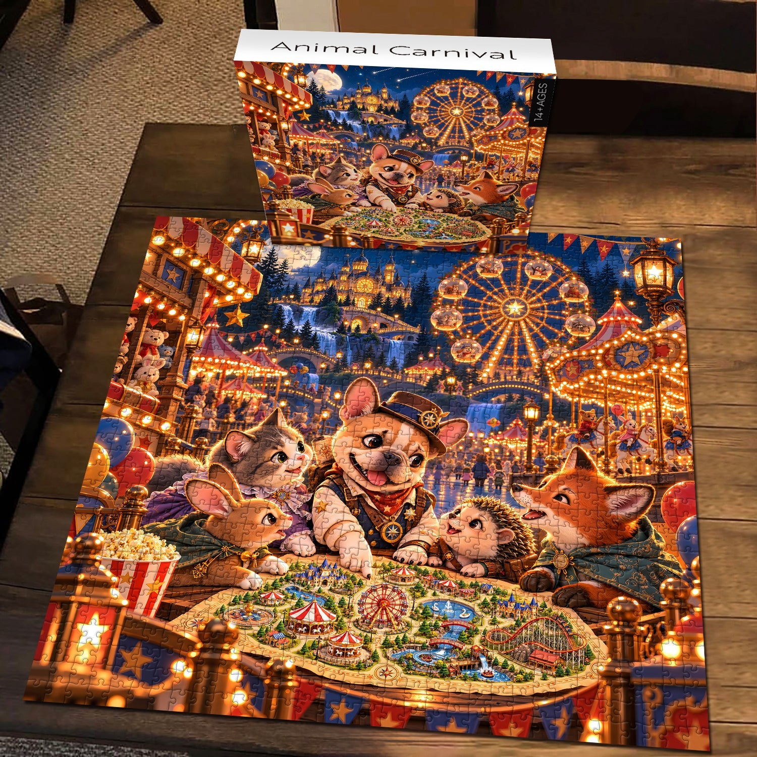 Animal Carnival Jigsaw Puzzle 1000 Pieces