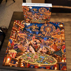 Animal Carnival Jigsaw Puzzle 1000 Pieces