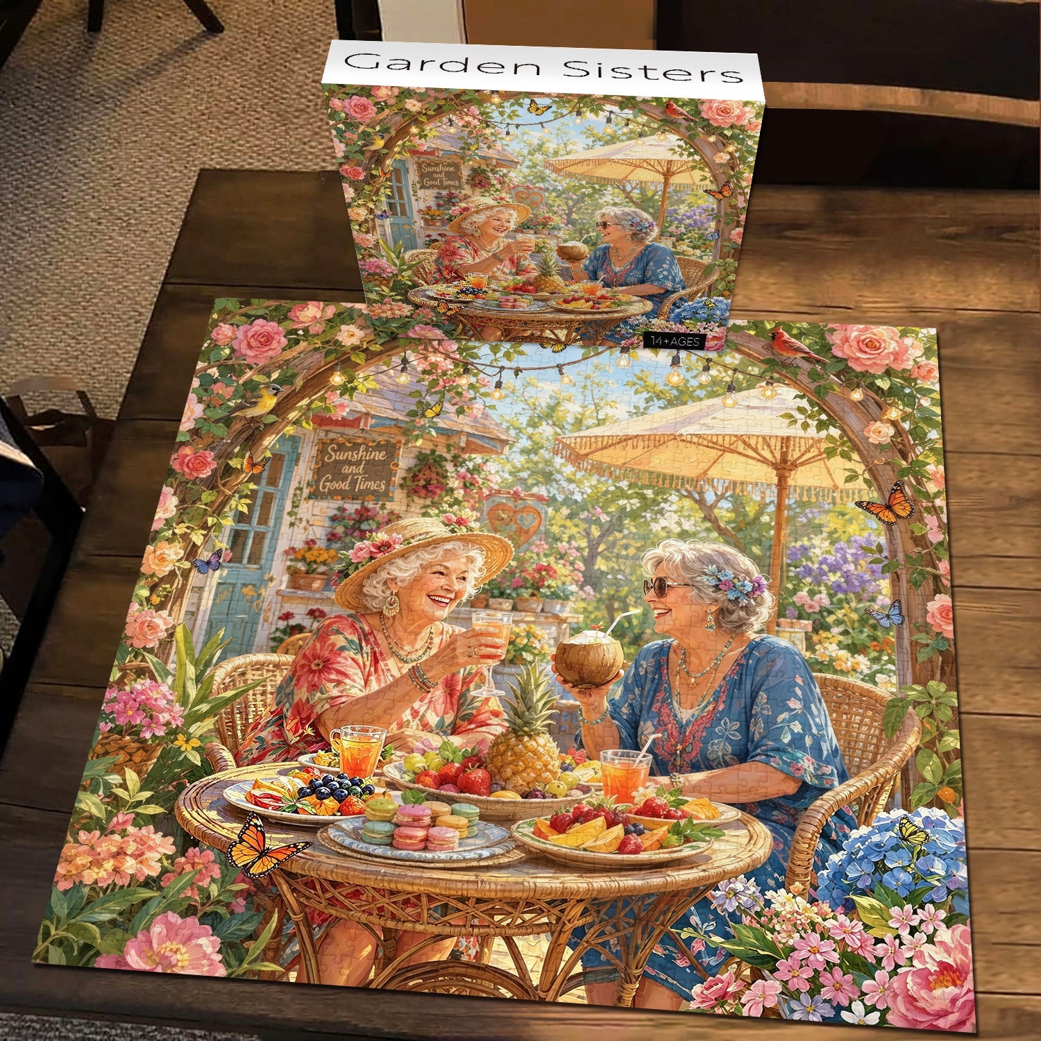 Garden Sisters Jigsaw Puzzle 1000 Piece