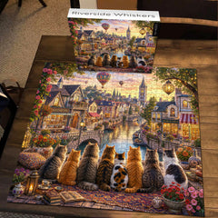 Riverside Whiskers Jigsaw Puzzle 1000 Piece
