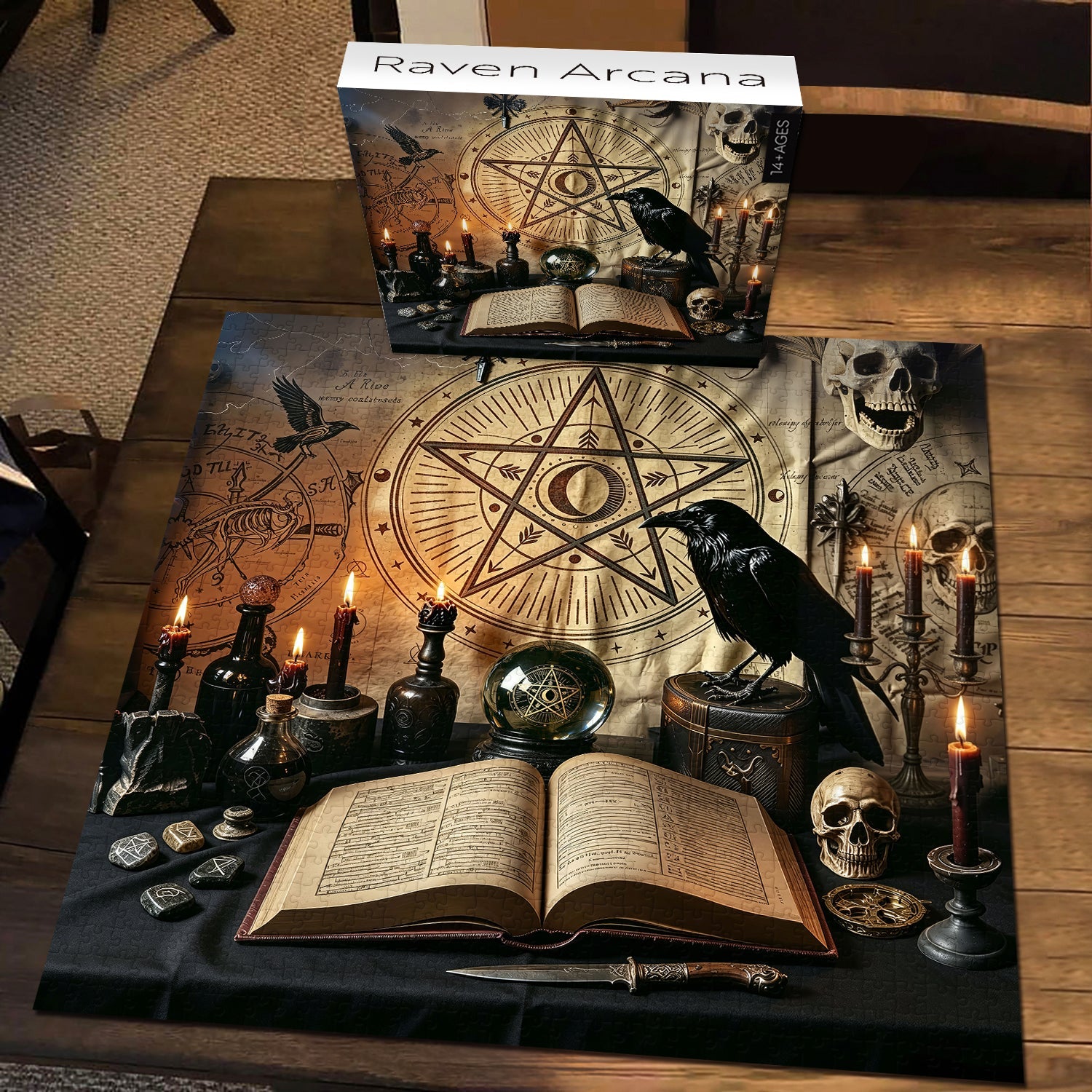 Raven Arcana Jigsaw Puzzle 1000 Piece