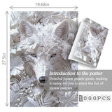 White Wolf Jigsaw Puzzle 1000 Pieces