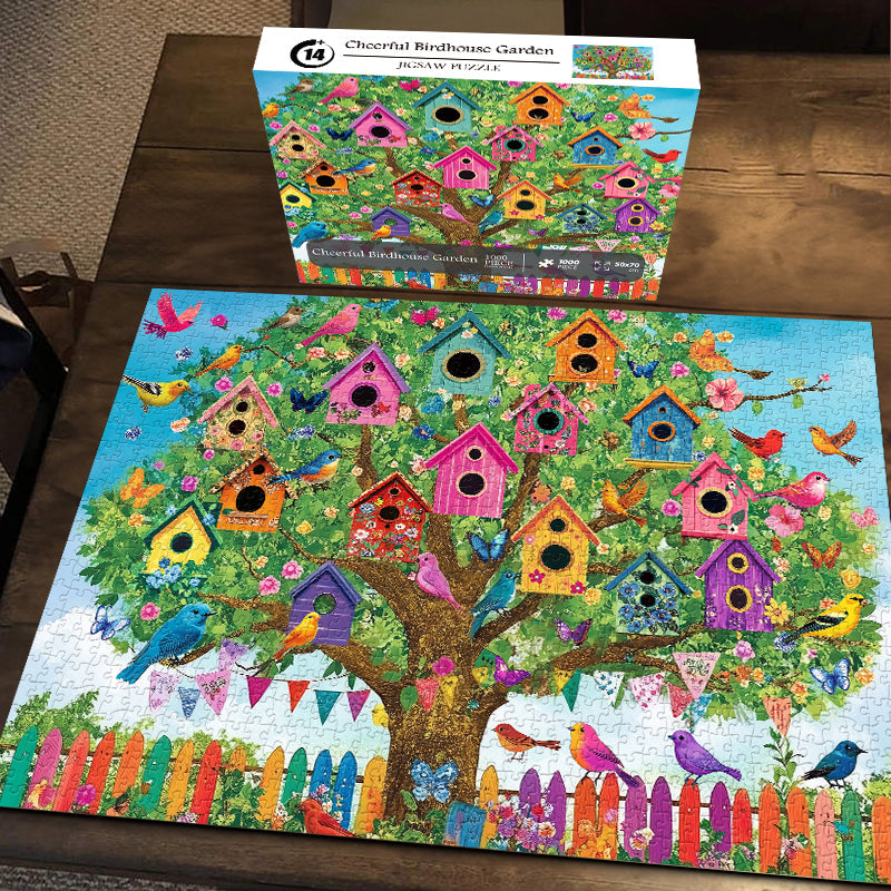 Garden Birdhouse Jigsaw Puzzle 1000 Pieces