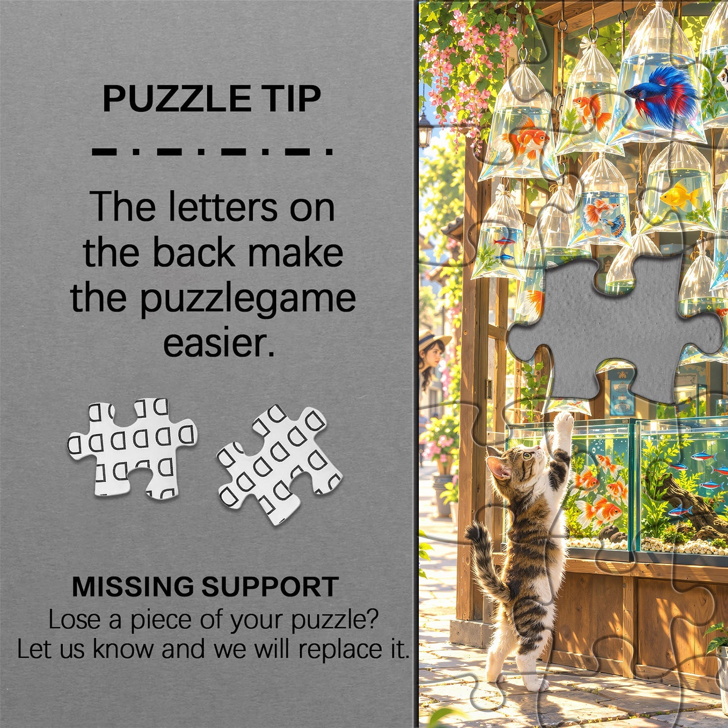 Cat's Fishy Moments Jigsaw Puzzle 1000 Pieces