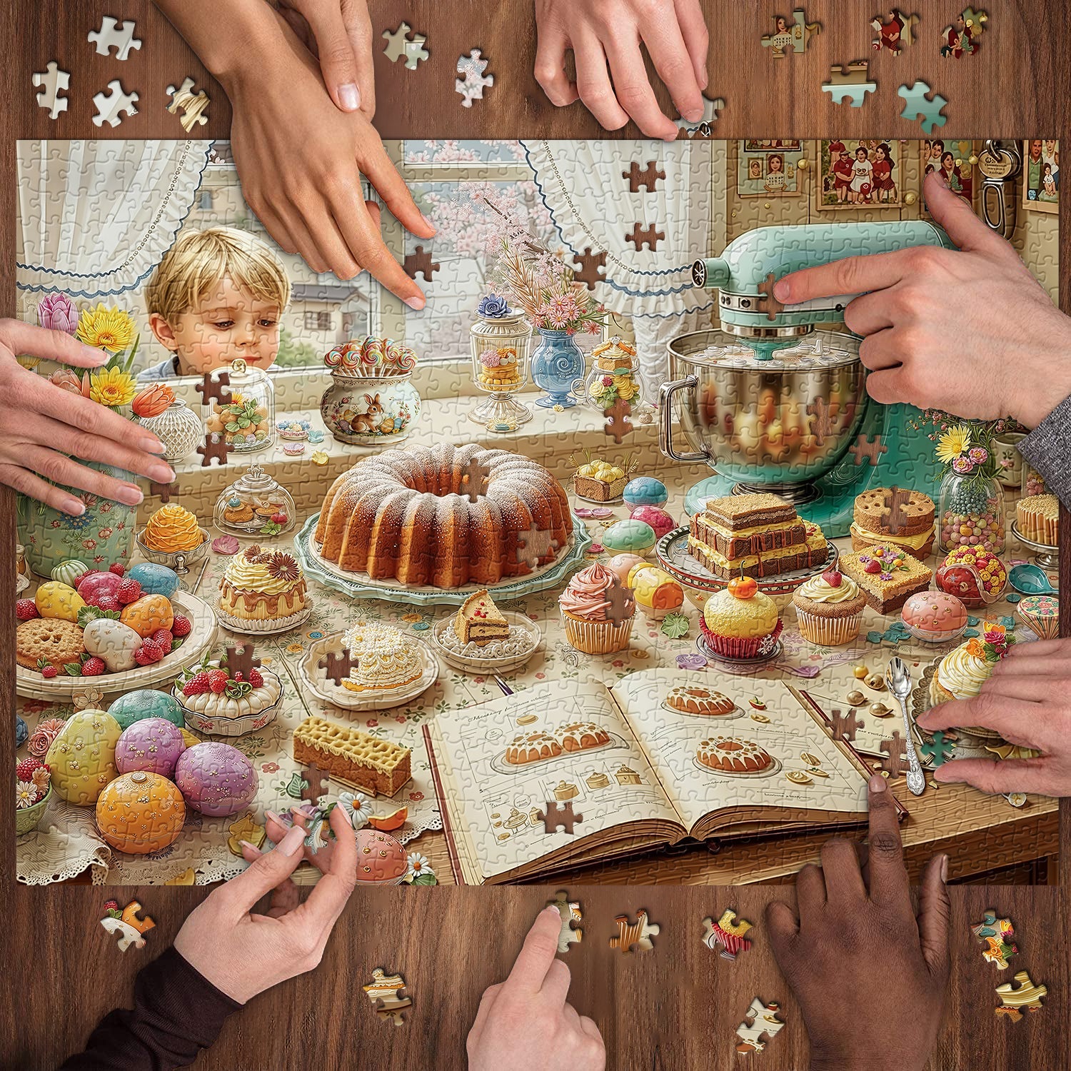 Window to Sweets Jigsaw Puzzle 1000 Pieces