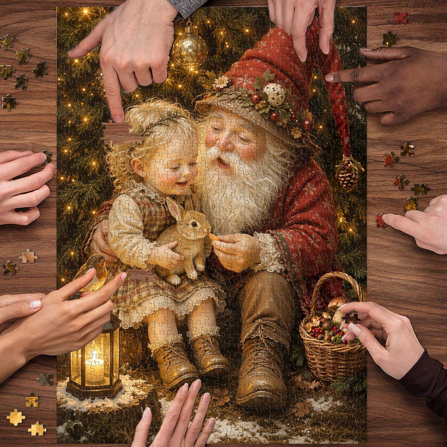 Christmas Whispers Jigsaw Puzzle 1000 Piece