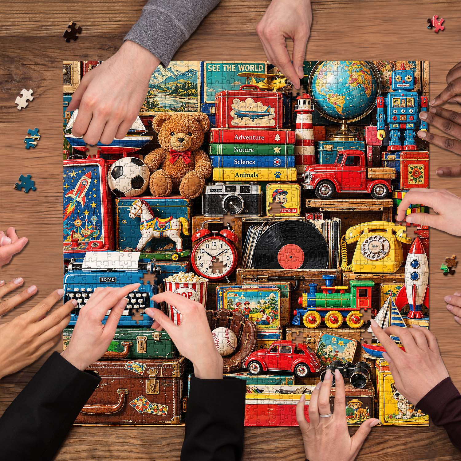 Toy Memories Jigsaw  Puzzle 1000 Piece