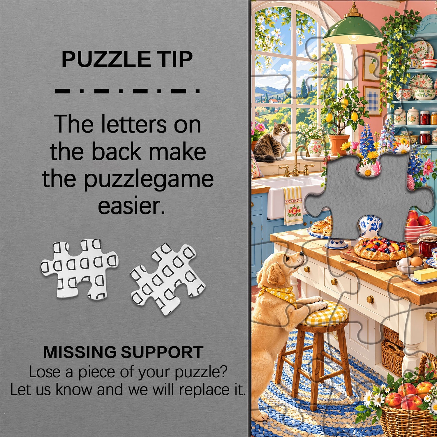 Spring Kitchen Jigsaw Puzzle 1000 Pieces