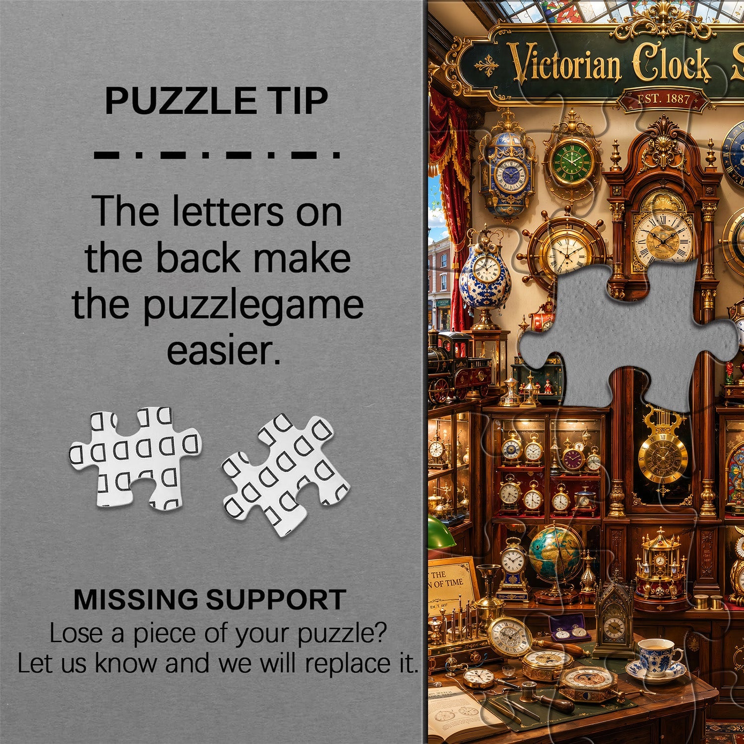 Epoch Clock Studio Jigsaw Puzzle 1000 Piece