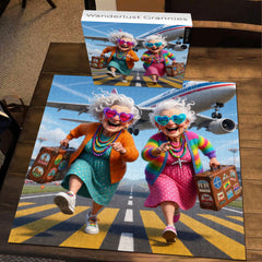 Wanderlust Grannies Jigsaw Puzzle 1000 Pieces