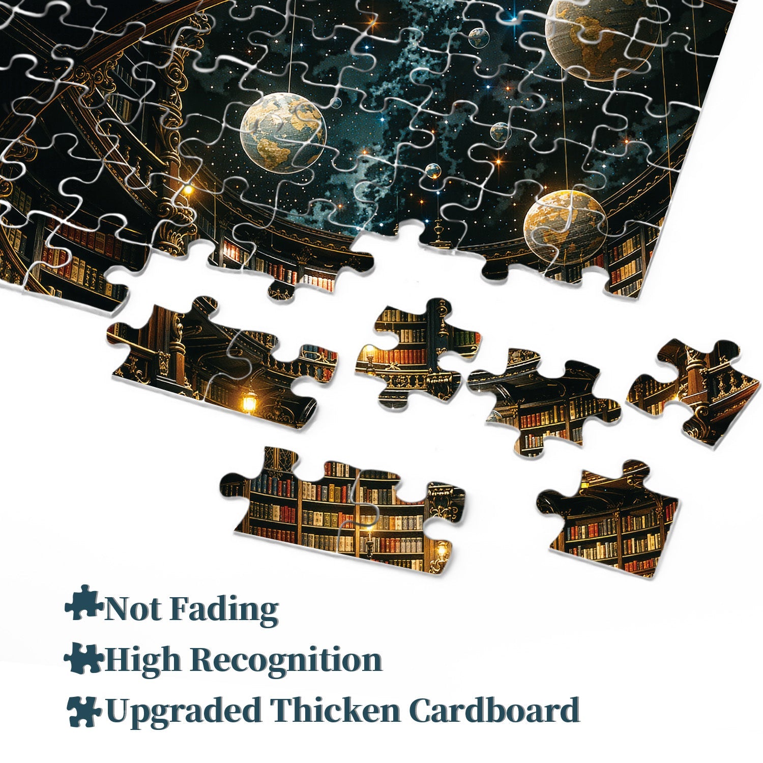 Cosmic Library Jigsaw Puzzle 1000 Pieces