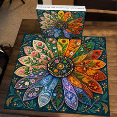 Seasonal Flower Wheel Jigsaw Puzzle 1000 Piece