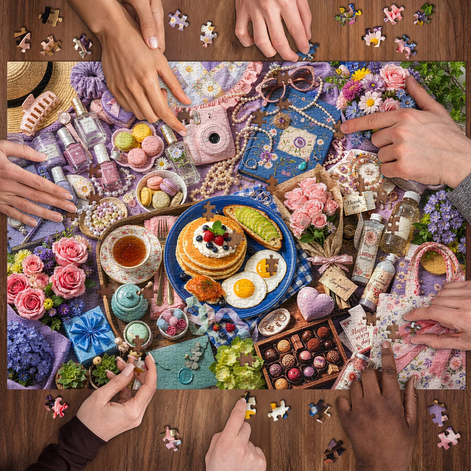 Sweet Petal Feast Jigsaw Puzzle 1000 Piece