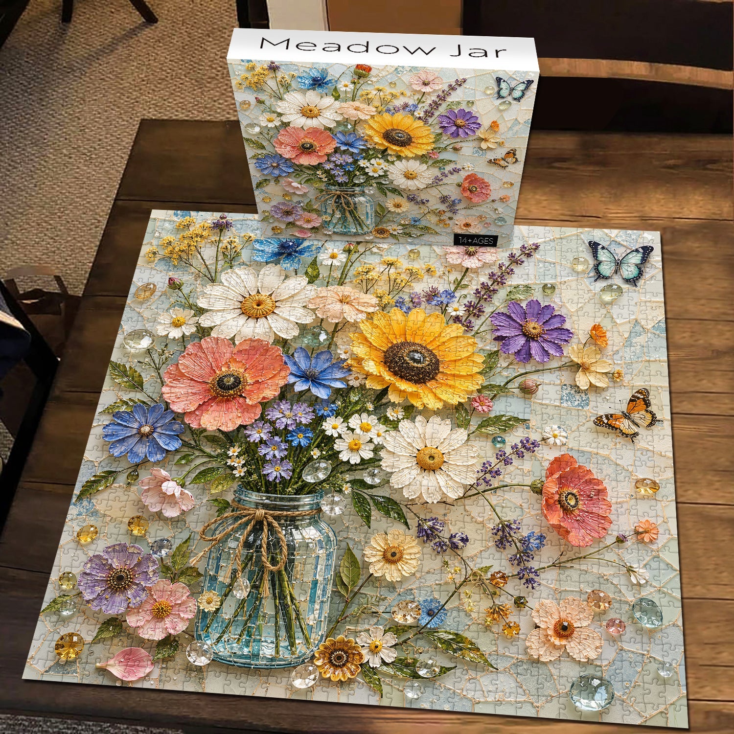 Meadow Jar Jigsaw Puzzle 1000 Piece