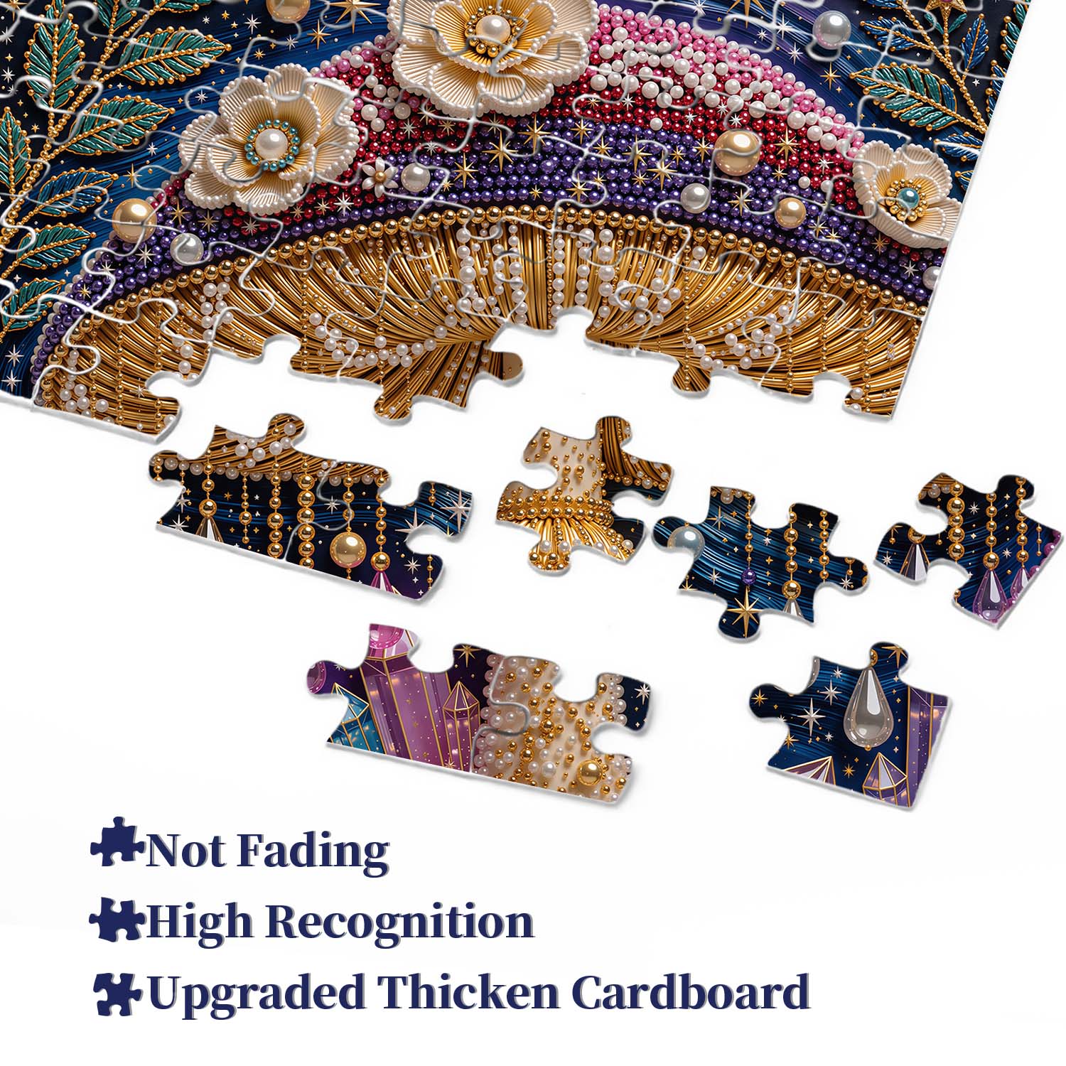 Beaded Mushroom Jigsaw Puzzle 1000 Piece