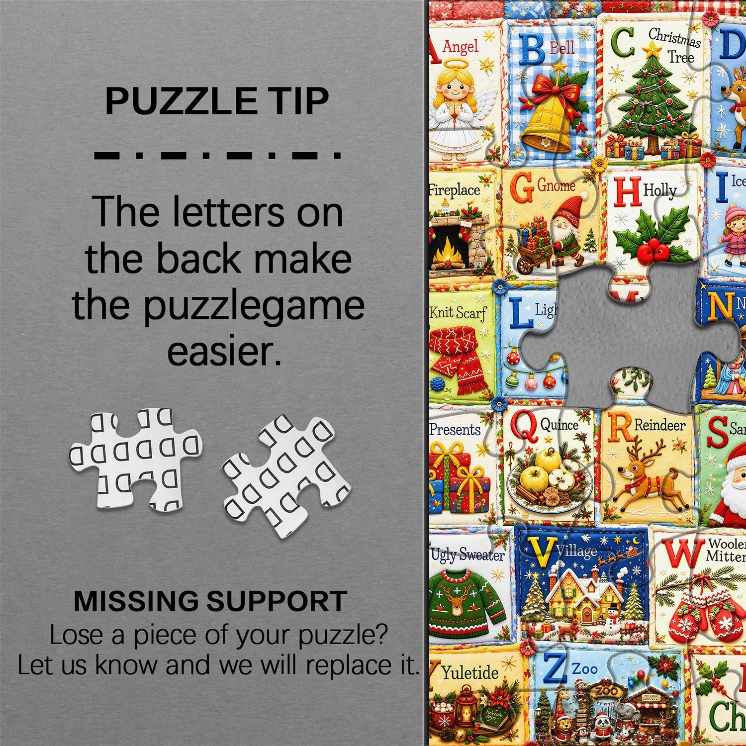 Christmas Letter Collection Jigsaw Puzzle 1000 Piece
