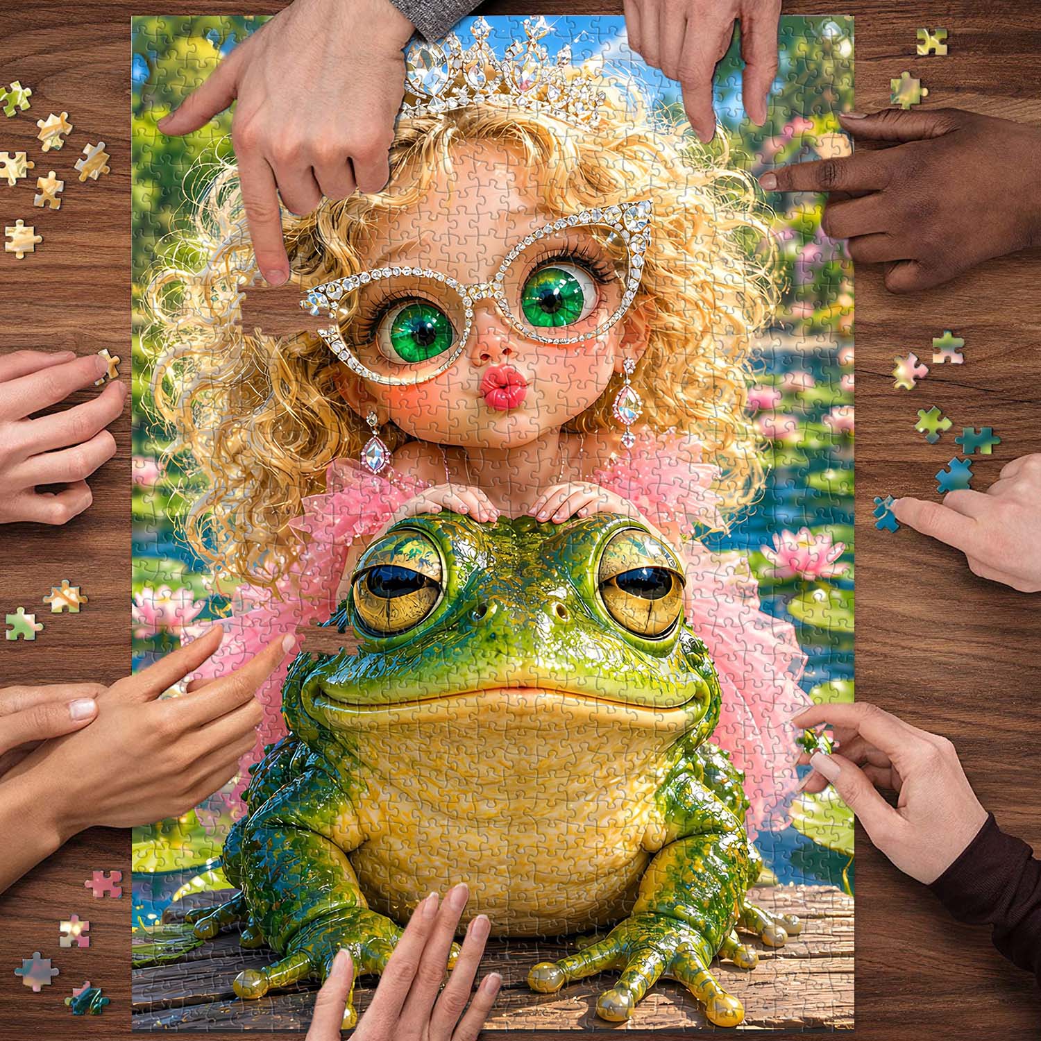 Pouty Princess Jigsaw Puzzle 1000 Piece
