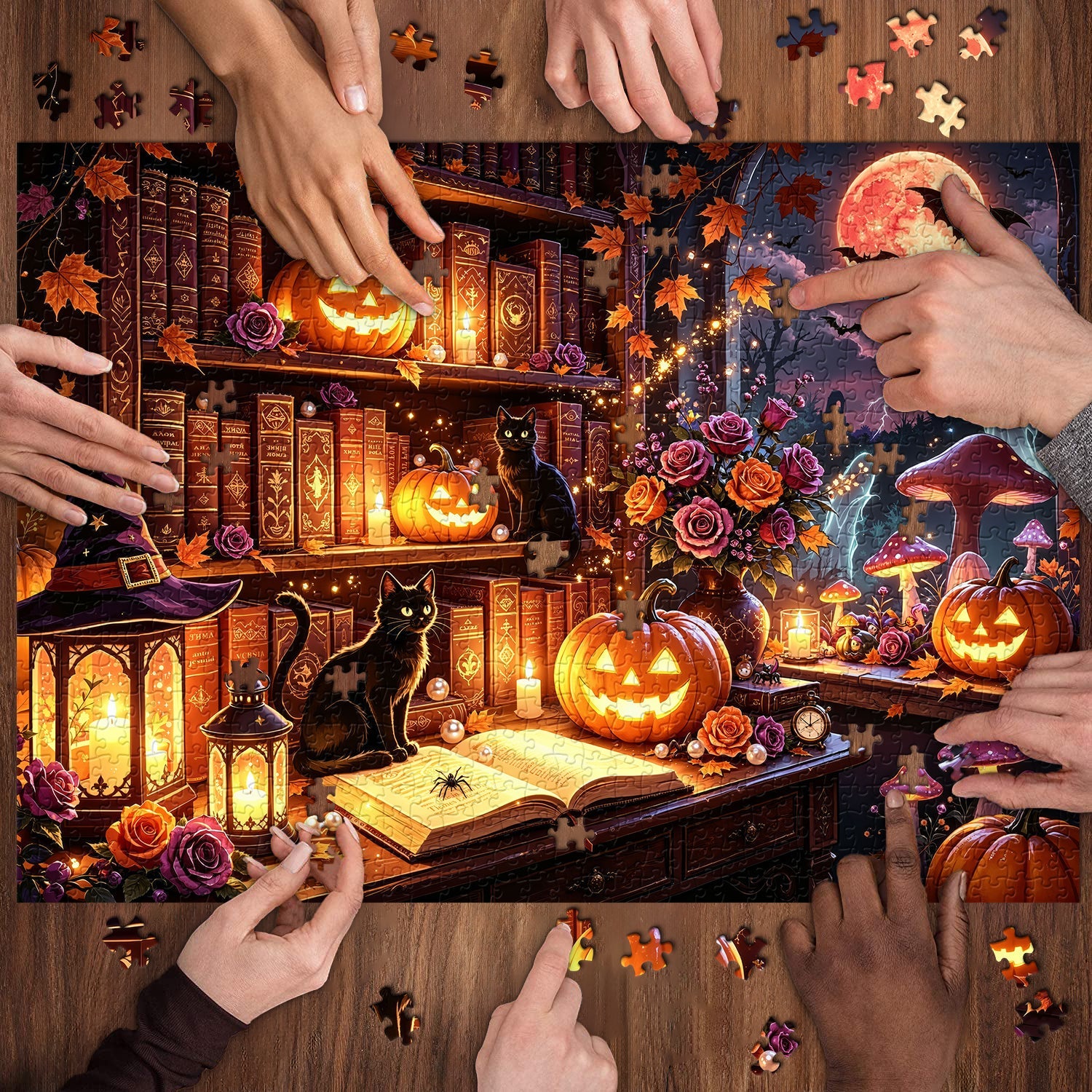 Lunar Arcane Hush Jigsaw Puzzle 1000 Piece