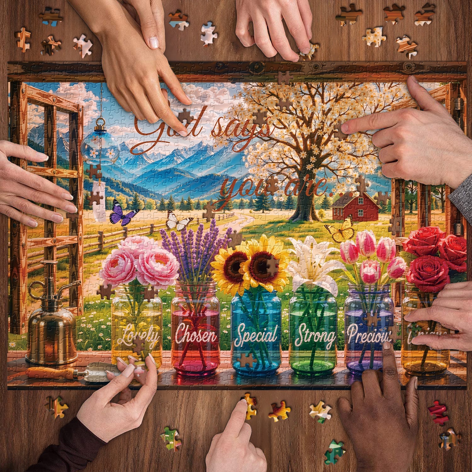 Pastoral Blessing Jigsaw Puzzle 1000 Piece