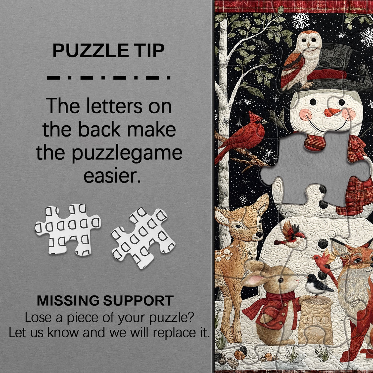 Joyful Snowy Jigsaw Puzzles 1000 Pieces
