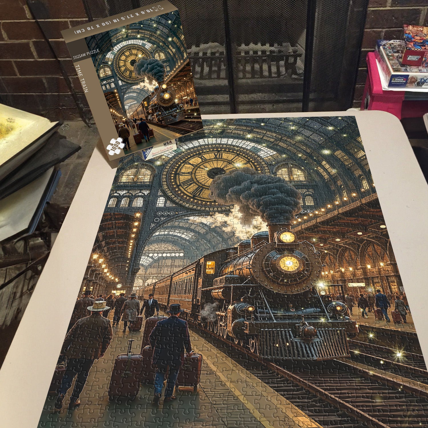 Time Train Jigsaw Puzzle 1000 Pieces