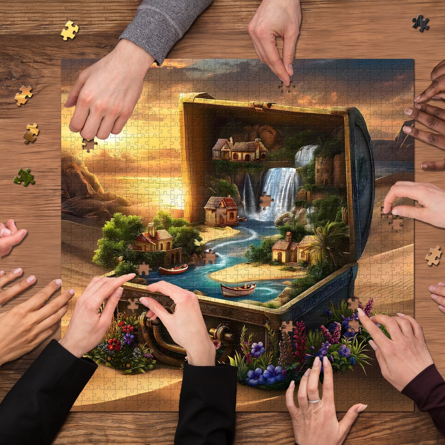 Desert Treasure Jigsaw Puzzle 1000 Pieces