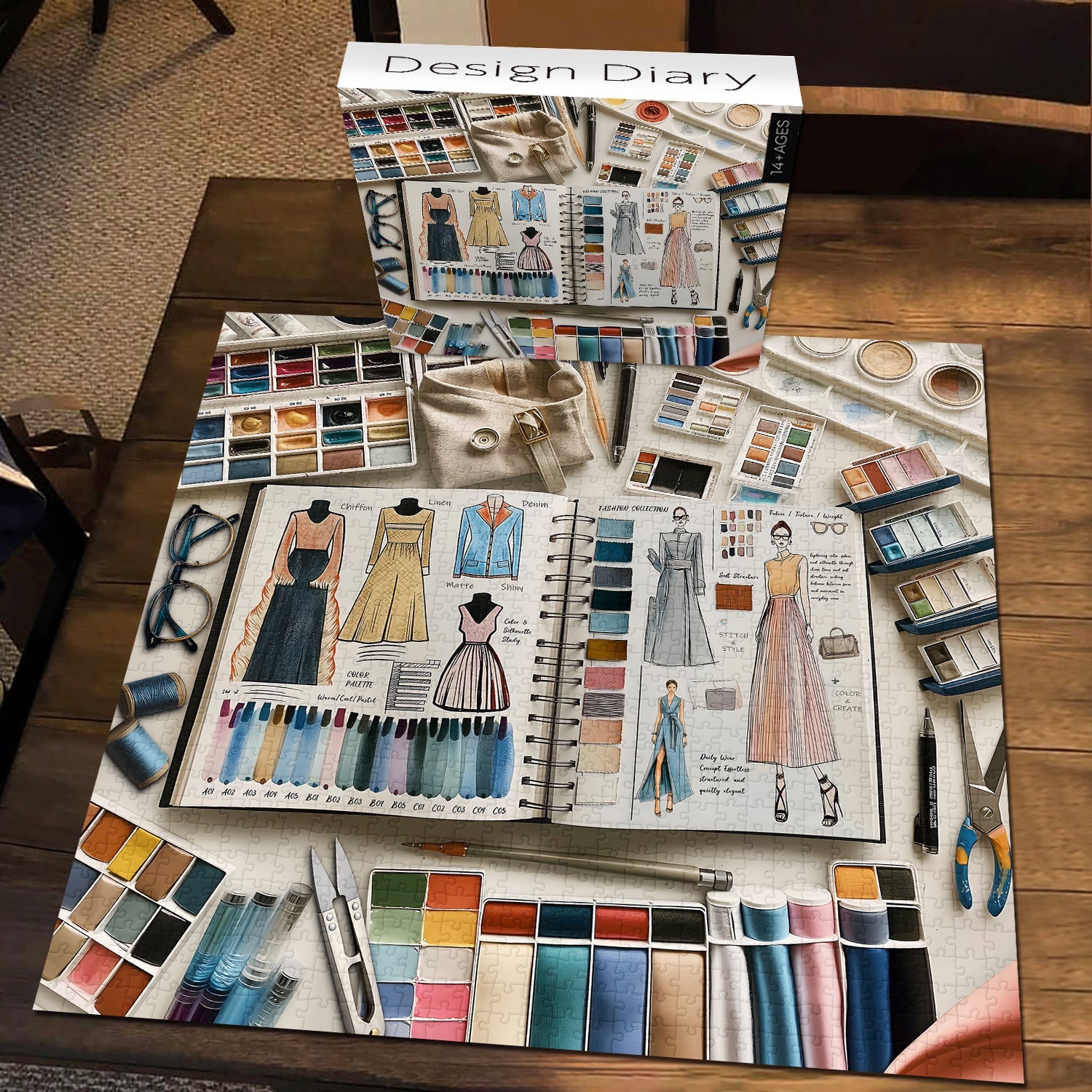 Design Diary Puzzle 1000 Pièces