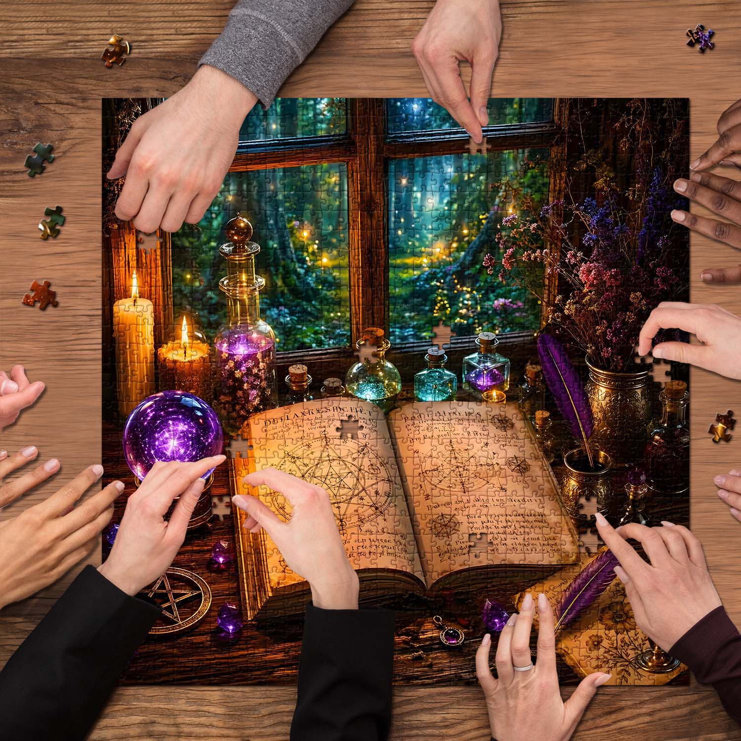 The Magician's Desk Jigsaw  Puzzle 1000 Piece