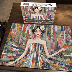 Patchwork Girl Jigsaw Puzzle 1000 Pieces