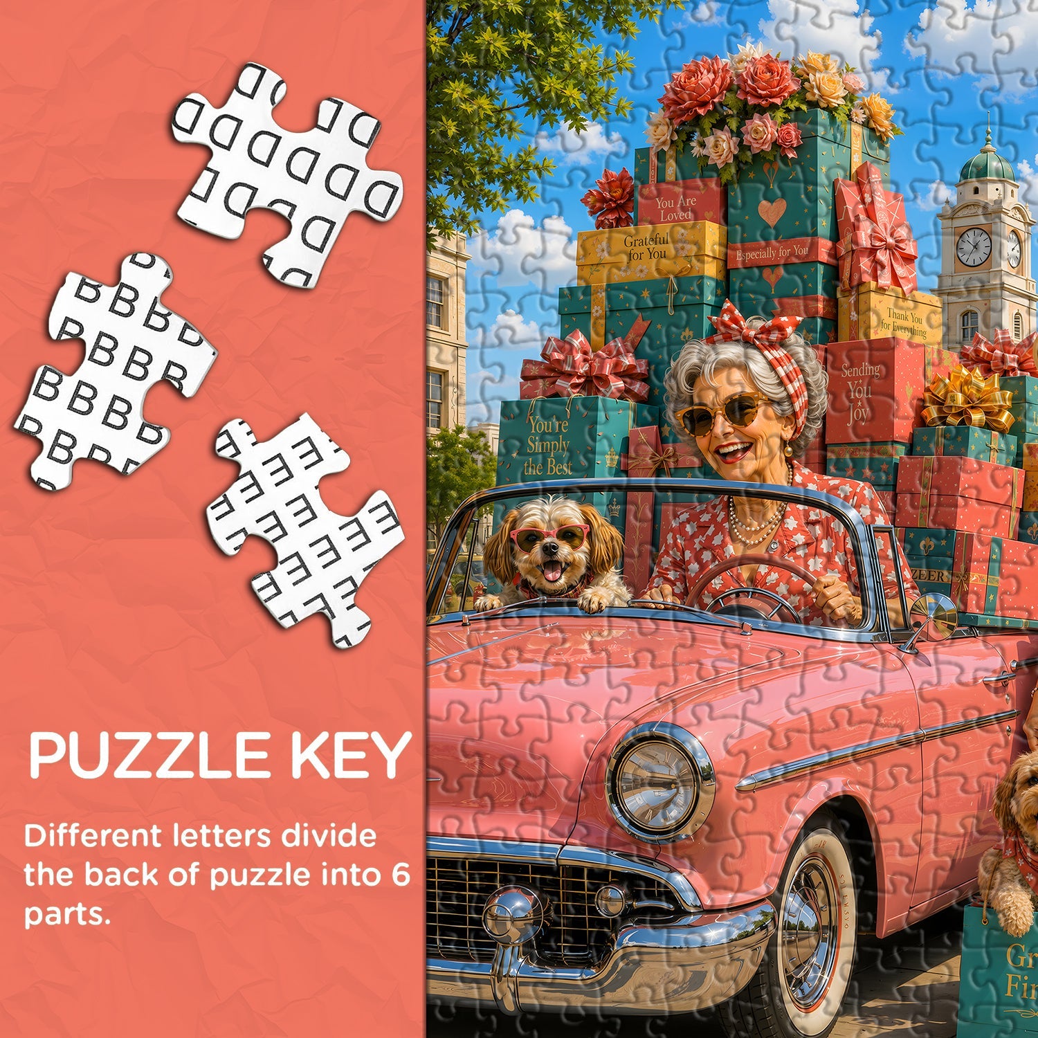 Happy Shopping Jigsaw Puzzle 1000 Piece