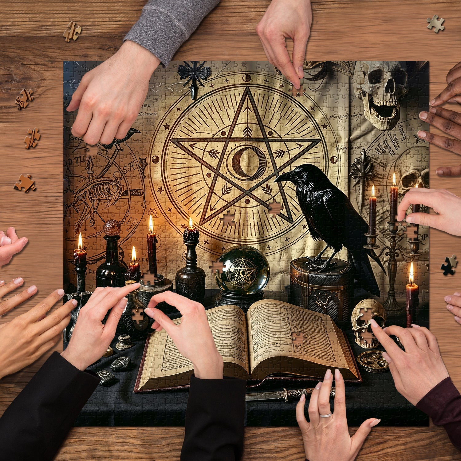 Raven Arcana Jigsaw Puzzle 1000 Piece