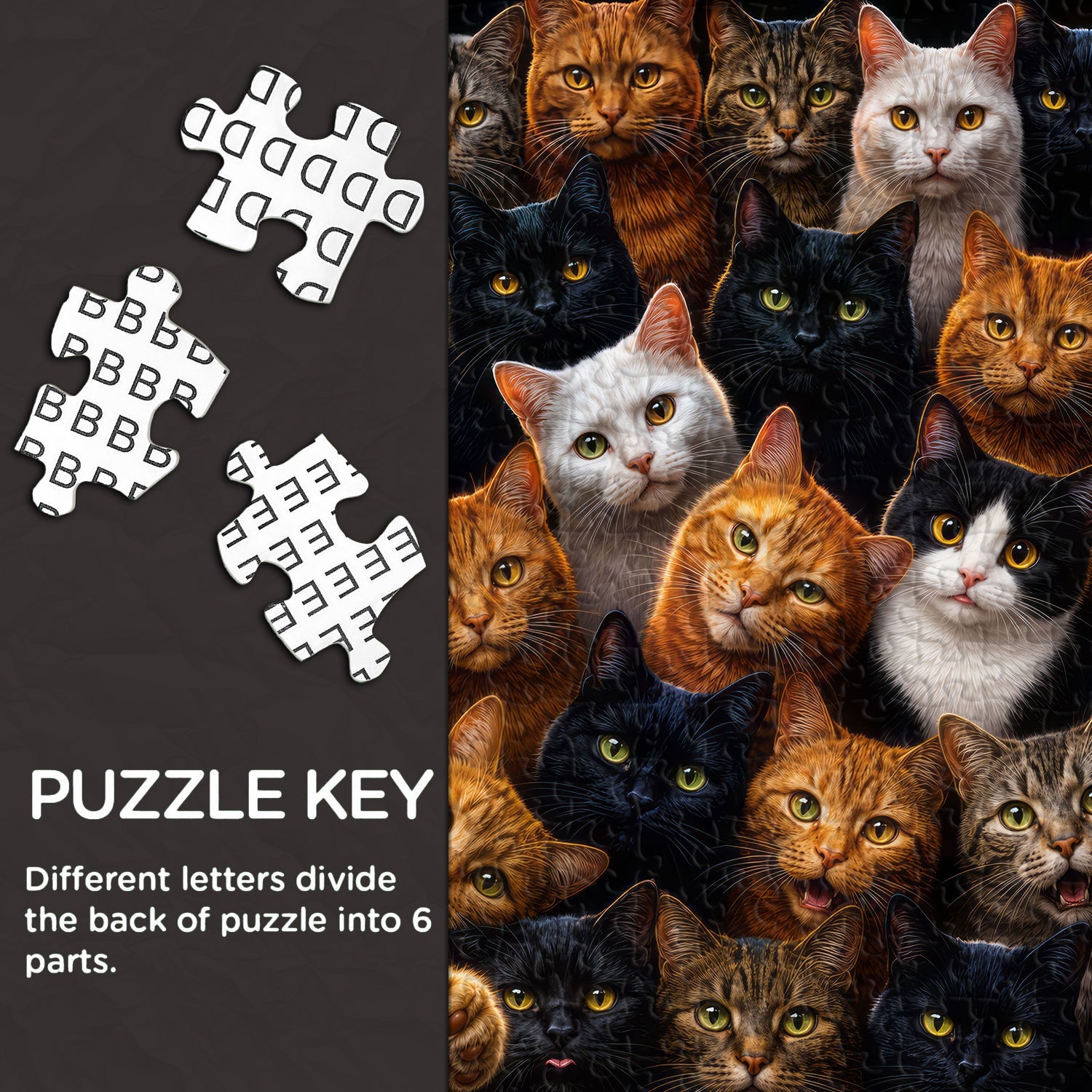 The Cat Army Jigsaw Puzzle 1000 Piece