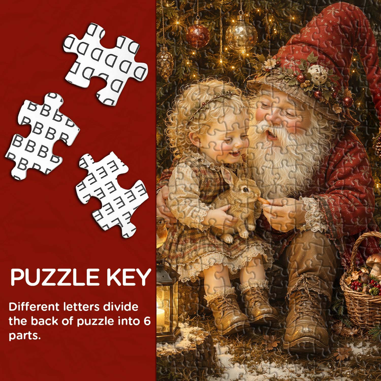 Christmas Whispers Jigsaw Puzzle 1000 Piece