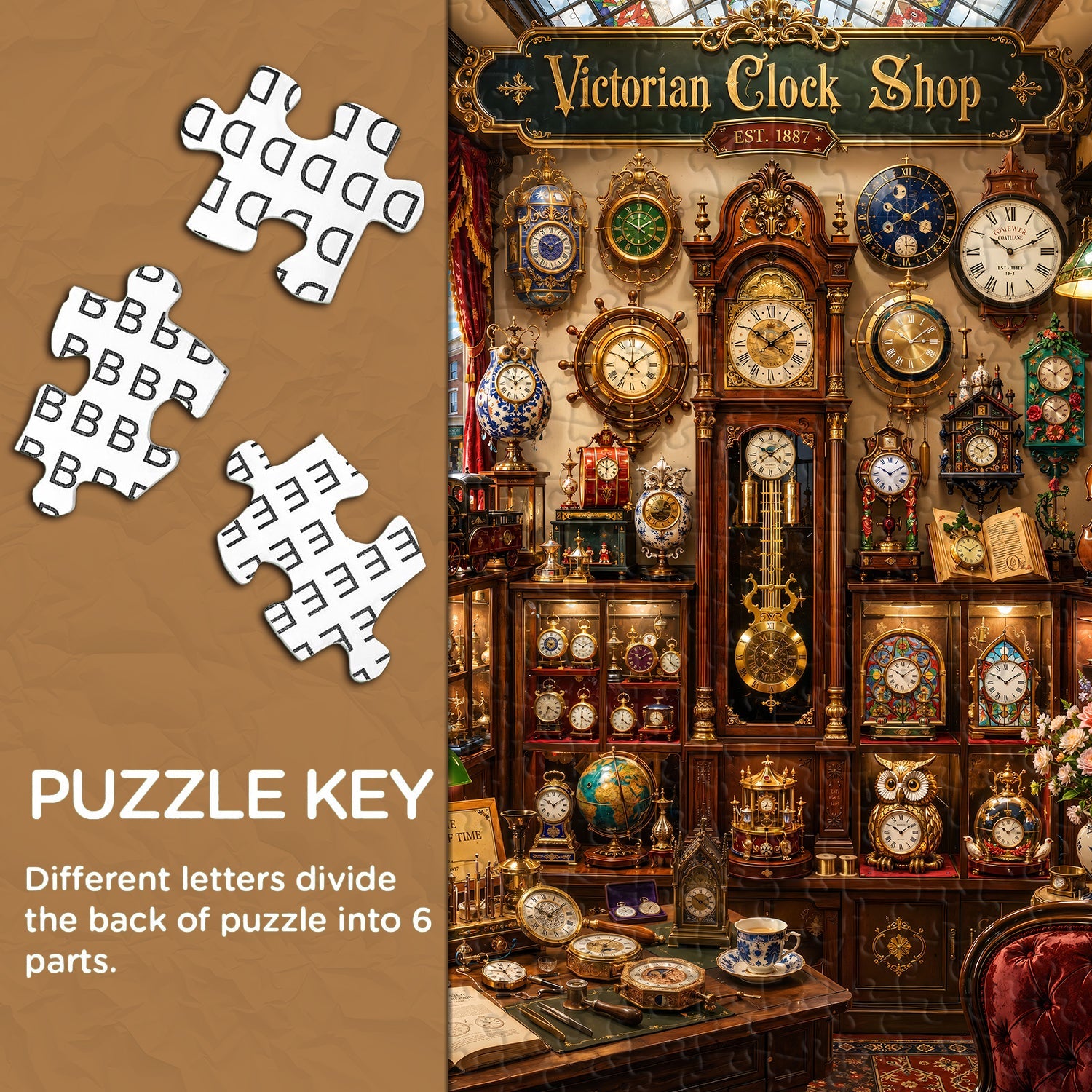 Epoch Clock Studio Jigsaw Puzzle 1000 Piece