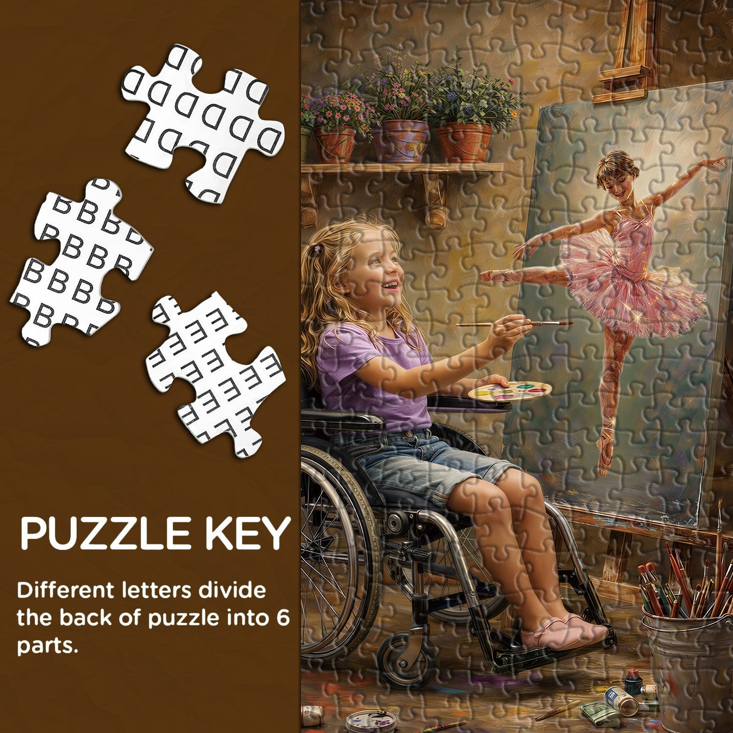 Brush And Dream Jigsaw Puzzle 1000 Pieces