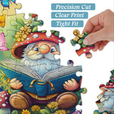 Gnome's Mushroom Wonderland Jigsaw Puzzle 1000 Pieces