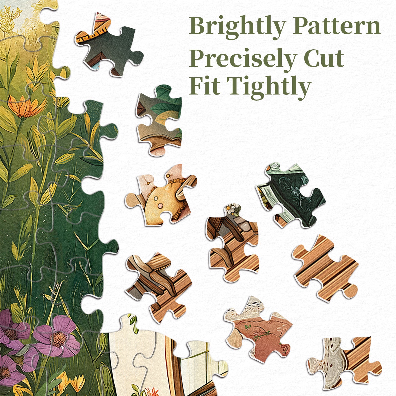 Gnome Teahouse Jigsaw Puzzle 1000 Pieces