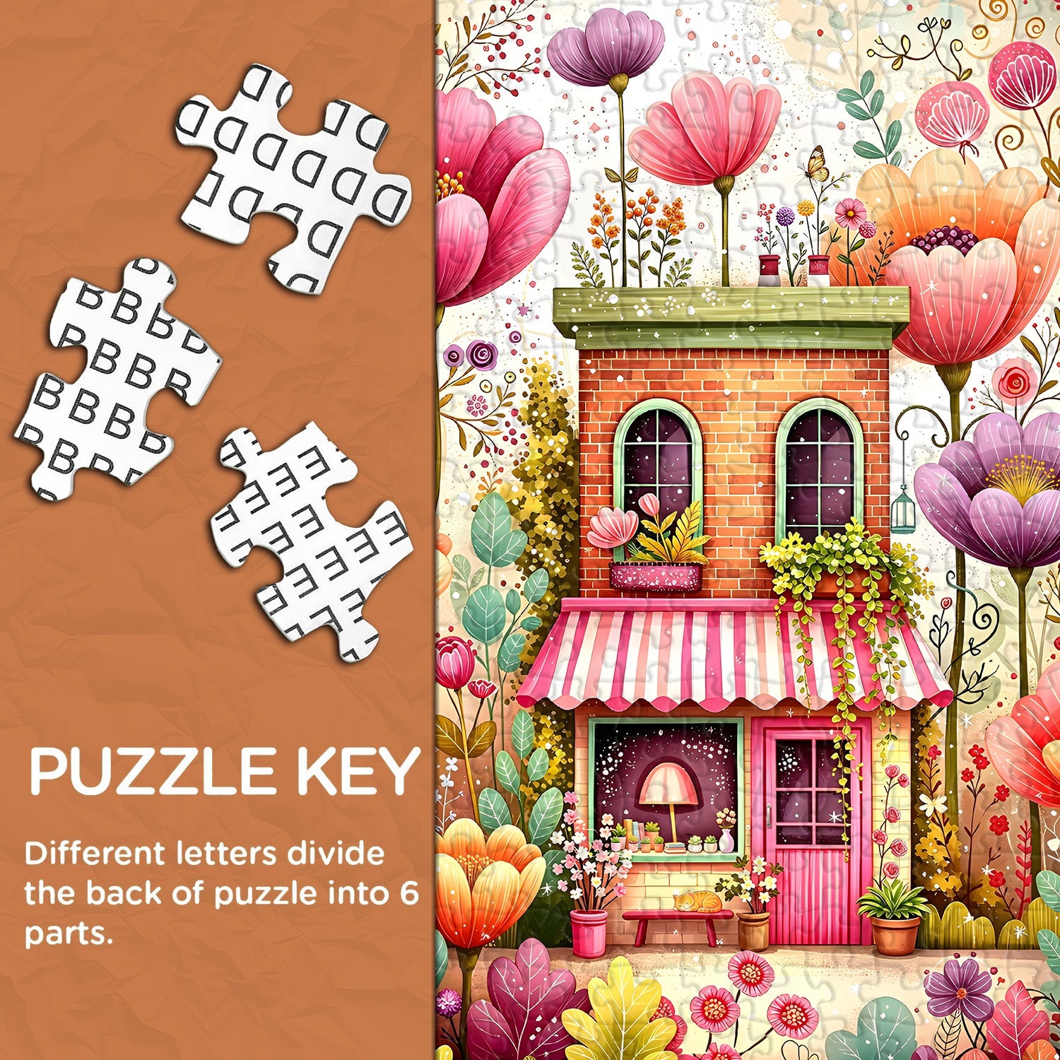 Floral Bliss Jigsaw Puzzle 1000 Pieces