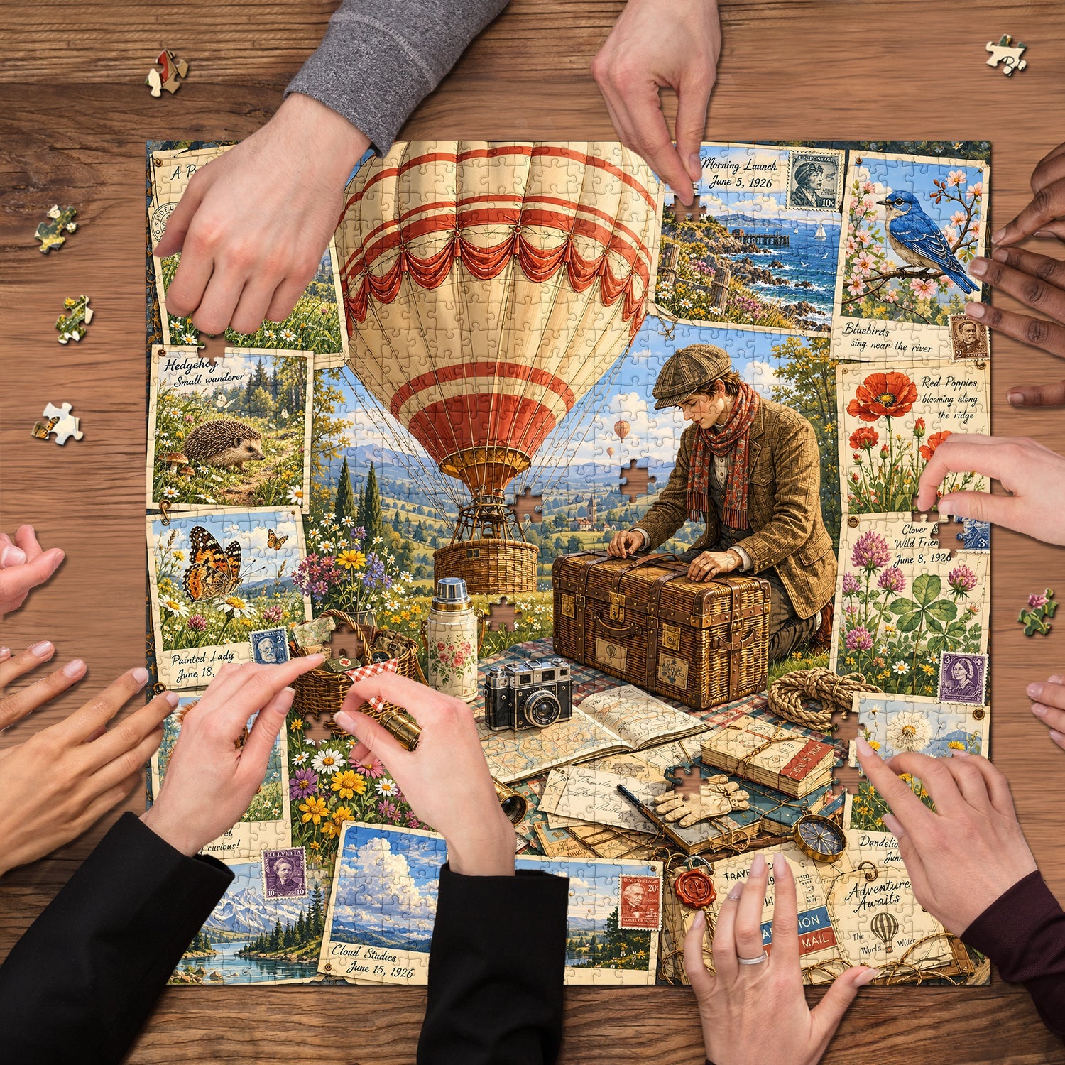 Explorer's Journal Jigsaw Puzzle 1000 Piece