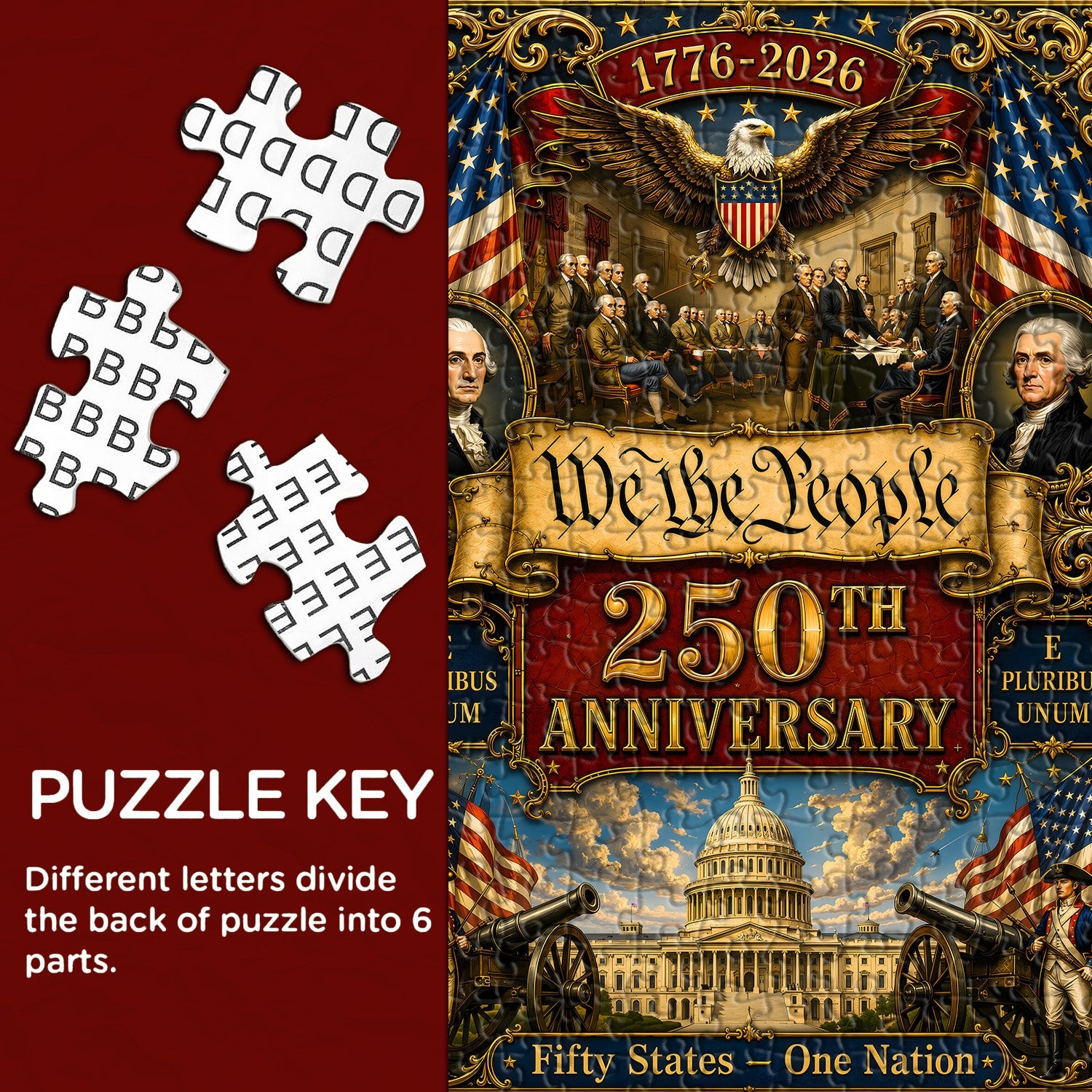 Glory of the Nation Jigsaw Puzzle 1000 Pieces