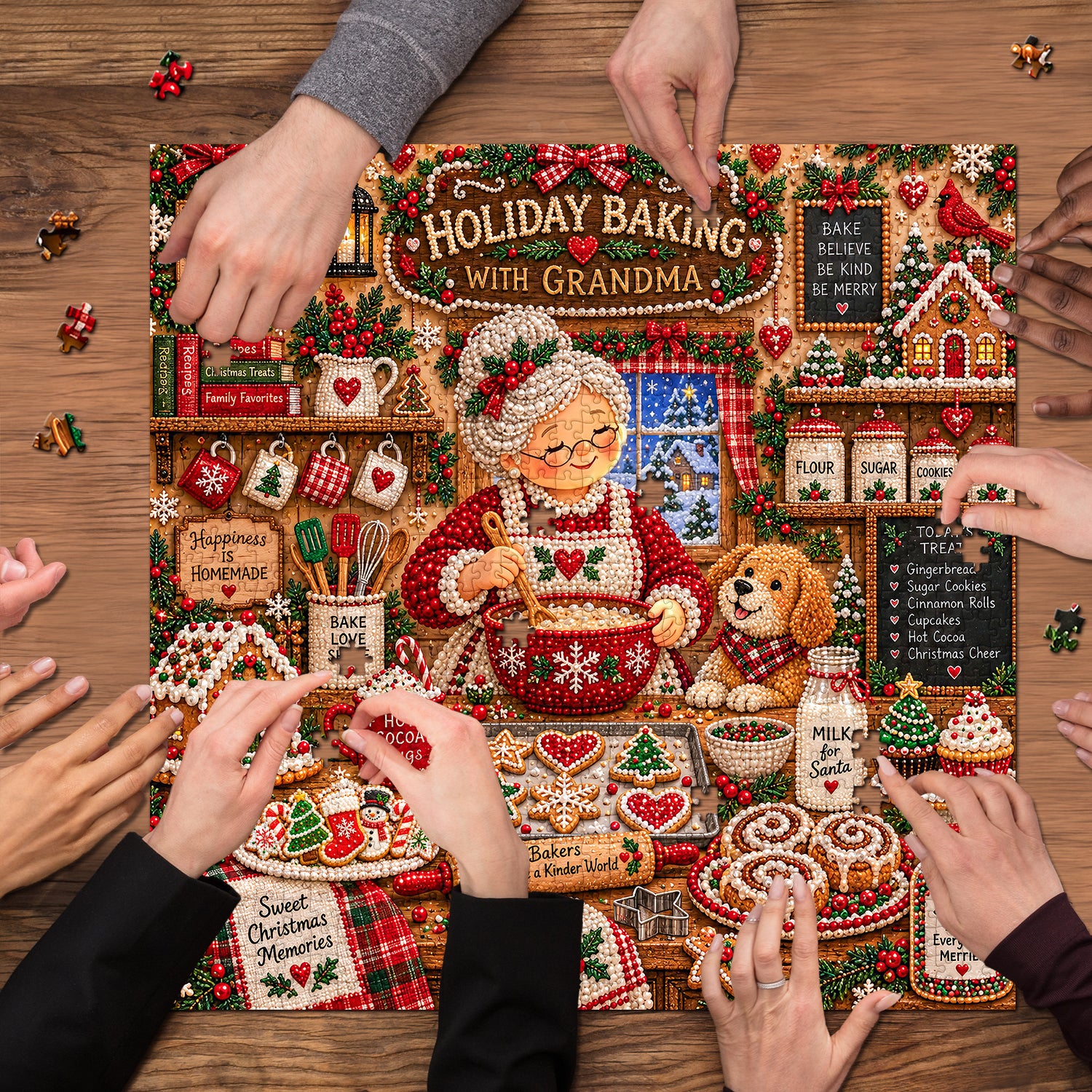 Cozy Bakehouse Jigsaw Puzzle 1000 Pieces