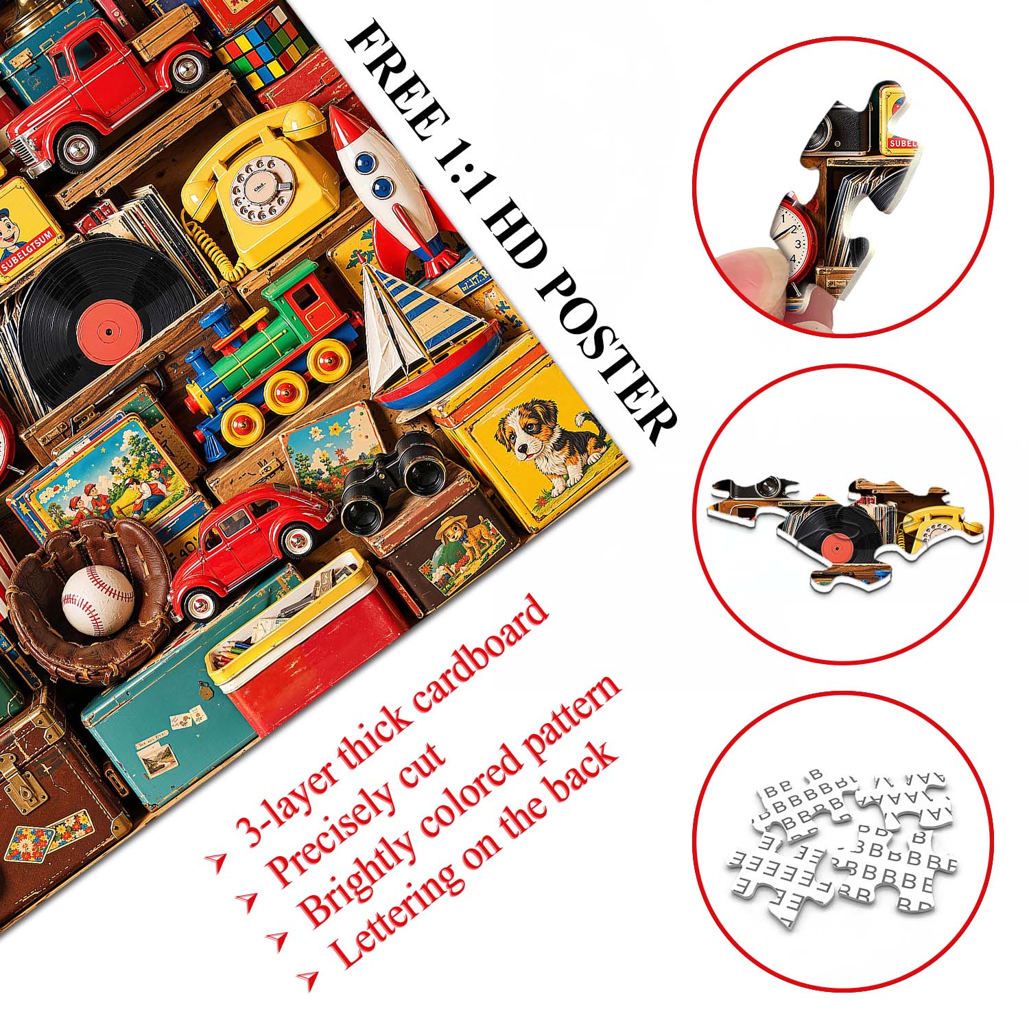 Toy Memories Jigsaw  Puzzle 1000 Piece
