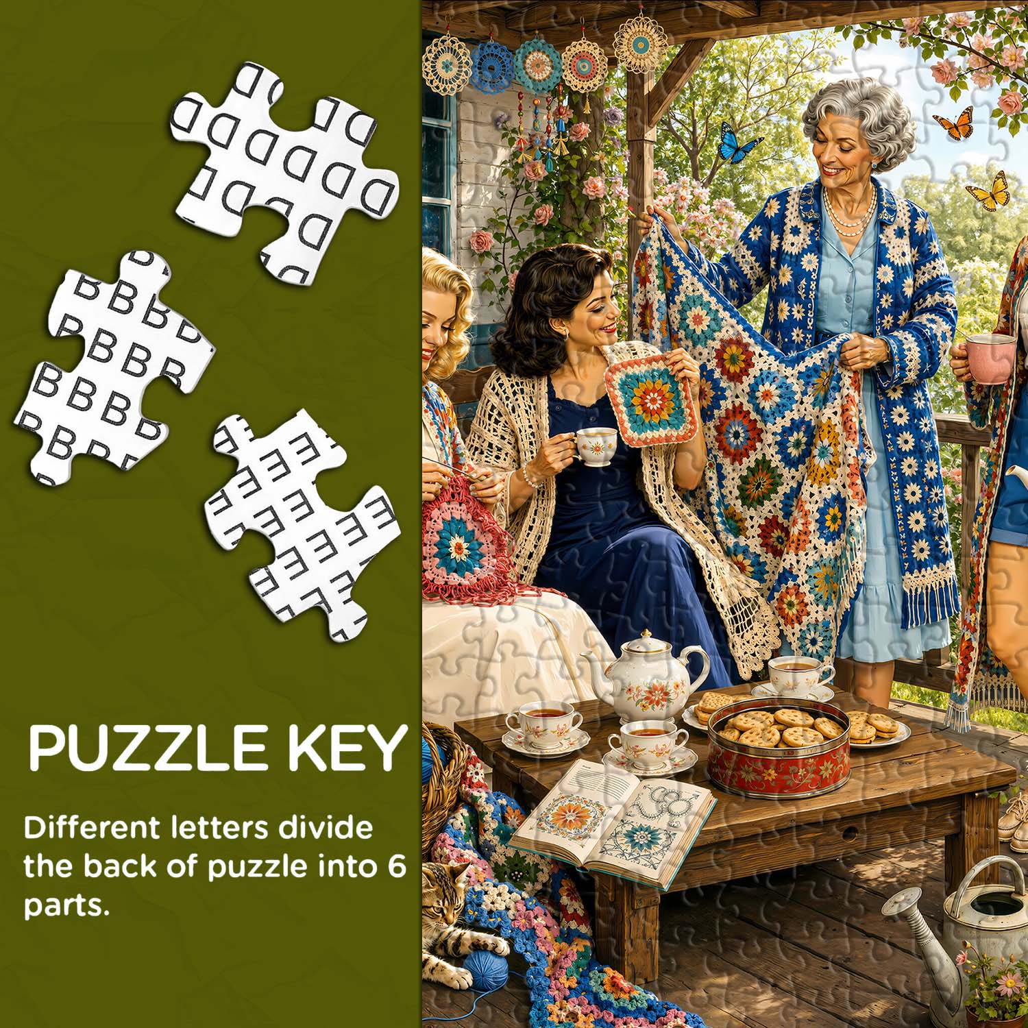 Old Time Weaving Society Jigsaw Puzzle 1000 Pieces