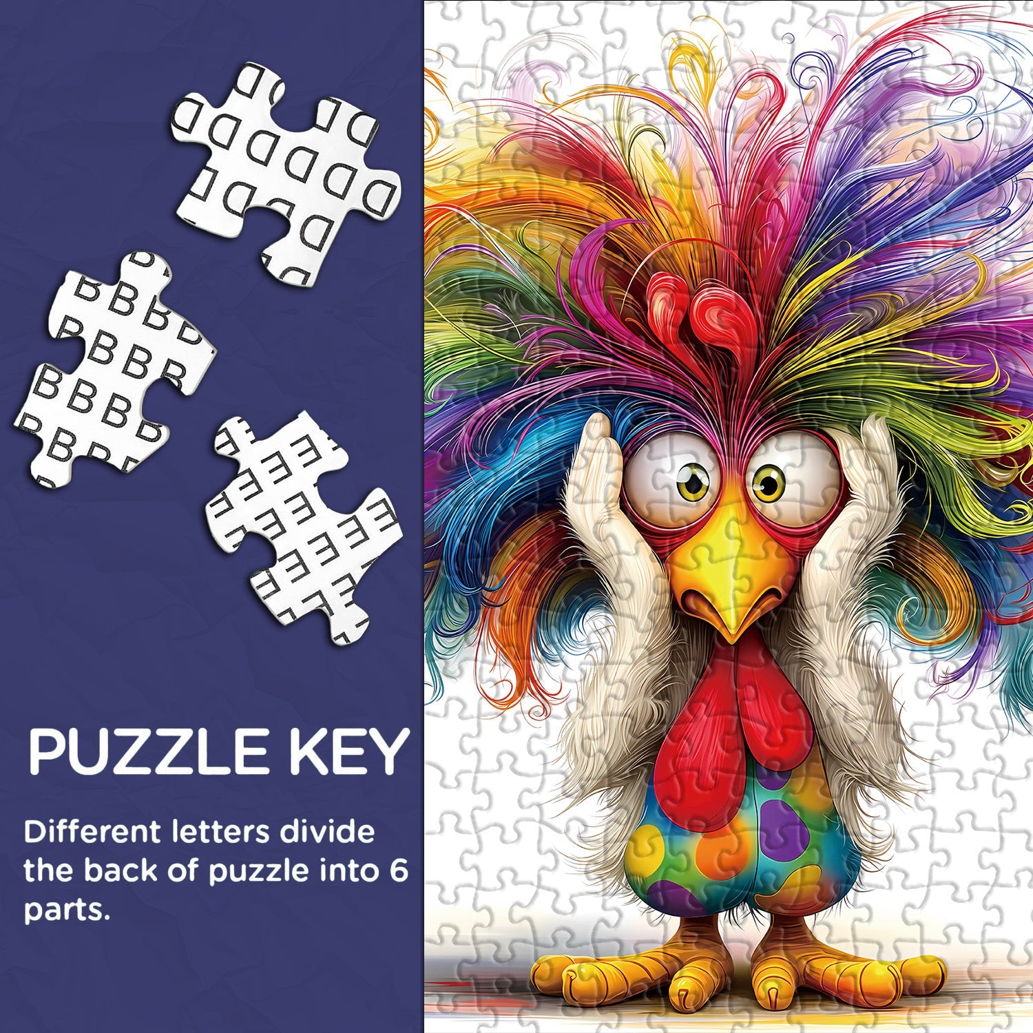Humor Bird Jigsaw Puzzle 1000 Pieces